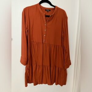 Madewell cotton blend dress